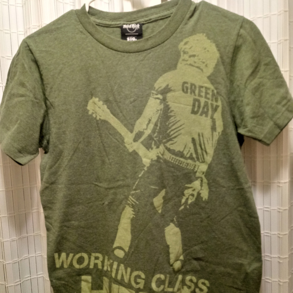 Green Day Hard Rock Cafe Myrtle Beach t-shirt sz S